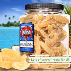 Guava Slices 2 LBS Jumbo Container