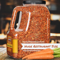 Dried Carrots 5 lbs Gallon Size