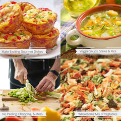 Deluxe Dried Vegetable Soup Mix | 4 LBS Gallon Size Jug