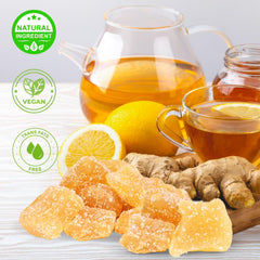 Crystallized Ginger Chunks  2.5 Lb Jumbo Container