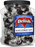 Black Licorice Taffy 18 Oz Jumbo Container
