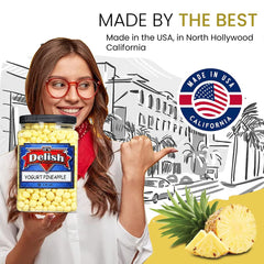 Yogurt Pineapple Dices 3 LBS Jumbo Jar