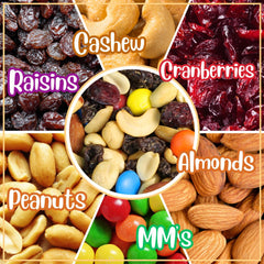 M&M's Classic Trail Mix 3 Lbs  Reusable Container