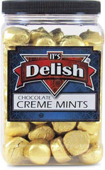 Chocolate Creme Mints 3 LBS Jumbo Container