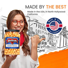 Yogurt Papaya Dices 3 LBS Jumbo Container