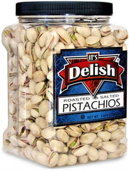 Roasted Salted Pistachios 1.6 LBS Jumbo Jar
