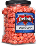 Pink Strawberry Popcorn 16 Oz Jumbo Container