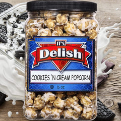 Cookies 'n Cream Popcorn 16 Oz Jumbo Container