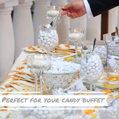 White Jordan Almonds 3.5 Lbs Jumbo Container