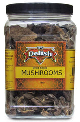 Dried Mushroom Slices 8 Oz Jumbo Jar