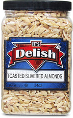 Toasted Slivered Almonds 40 OZ Jumbo Jar