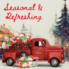 PEPPERMINT TAFFY 18 OZ JUMBO CONTAINER