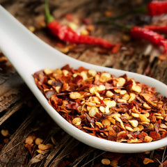 Crushed Chilies Red Pepper Flakes 4 LBS Gallon Size Jug
