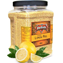 Granulated Lemon Peel 40 OZ Jumbo Container