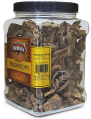 Dried Mushroom Slices 8 Oz Jumbo Jar