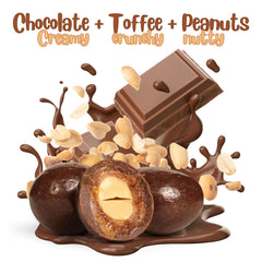 Milk Chocolate Toffee Peanuts 48 OZ Jumbo Container