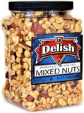 Roasted Salted Mixed Nuts with Peanuts 2.5 LBS Jumbo Jar