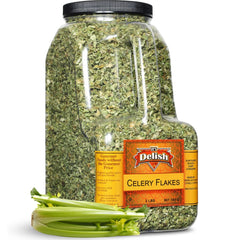 Dried Celery Flakes 12 oz Bulk Gallon Size