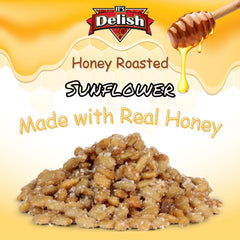 Honey Roasted Sunflower Seeds 2.4 LBS  Jumbo Container