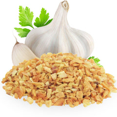 Gourmet Toasted Dried Minced Garlic 2.1 lbs Jumbo Container Jar