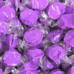 Purple Grape Taffy Chews  18 Oz Jumbo Container