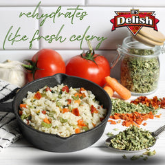 Dried Celery Flakes - Stalk & Leaf