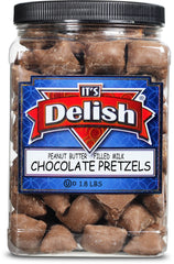 Milk Chocolate Pretzel with Peanut Butter 1.8 Lb Jumbo