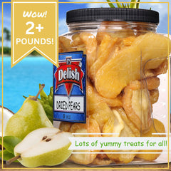 Dried Pears 38 Oz Jumbo Container