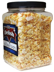 Toasted Unsweetened Coconut Chips 18 OZ Jumbo Jar