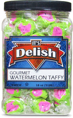 Watermelon Taffy Chews  18 Oz Jumbo Jar