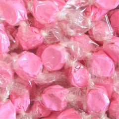 Pink Strawberry Taffy Chews 18 Oz Jumbo Container
