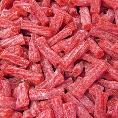 Sweet & Sour Strawberry Licorice Bits  2.5 LBS Jumbo  Jar