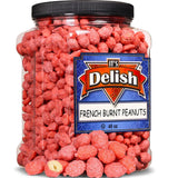 French Burnt Peanuts 2.5 lbs Jumbo Container
