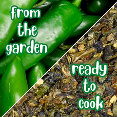 Dried Jalapeno Dices