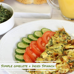 Chopped Dried Spinach Flakes 1 lb Bulk