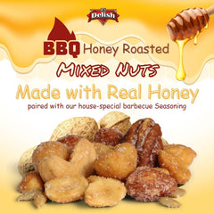 BBQ Honey Roasted Mixed Nuts 2.5 LBS Jumbo Container