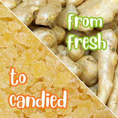 Crystallized Ginger Dices