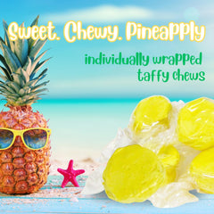 Gourmet Yellow Pineapple Soft Taffy Chews 1.0