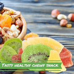 Tropical Dried Mixed Fruit Chunks  40 OZ Jumbo Container