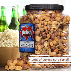 Honey Roasted Mixed Nuts 2.5 LBS Jumbo Container