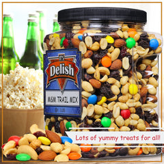M&M's Classic Trail Mix 3 Lbs  Reusable Container