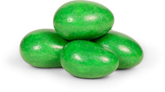 Dark Green Jordan Almonds 3.5 lbs Jumbo Container