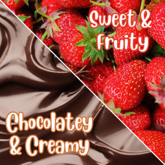 Chocolate  Strawberries  55 oz Jumbo Container