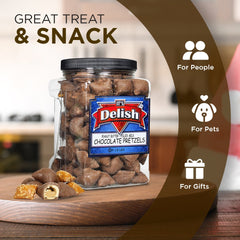 Milk Chocolate Pretzel with Peanut Butter 1.8 Lb Jumbo