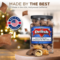 Milk Chocolate Pretzel with Peanut Butter 1.8 Lb Jumbo