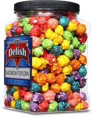 Rainbow  Popcorn 16 Oz Jumbo Container