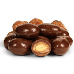 Milk Chocolate Toffee Coated Almonds 48 Oz Jumbo Container