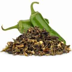Dried Jalapeno Dices 18 Oz Jumbo Container