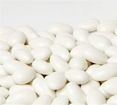 White Jordan Almonds 3.5 lbs Jumbo Container