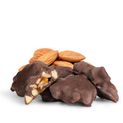 Milk Chocolate Caramel Peanut Cluster Red Gift Box - by It's Delish | 12 OZ Milk Chocolate Covered Nuts with Carmel Clusters